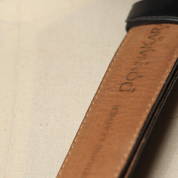 Rare Boho - riffic Robert Lee Morris for Donna Karan Black Filigree Sz S Belt main image 6